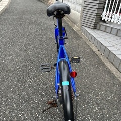 20インチ　新品リング錠付　点検済　中古自転車　YouTube動画あり　折りたたみ小倉南区　　　の画像