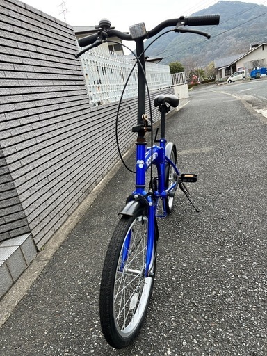 20インチ　新品リング錠付　点検済　中古自転車　YouTube動画あり　折りたたみ小倉北区　　　