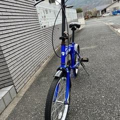 20インチ　新品リング錠付　点検済　中古自転車　YouTube動画あり　折りたたみ小倉南区　　　の画像