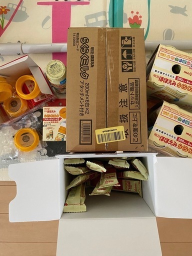 ほほえみ液体ミルク　らくらくキューブ