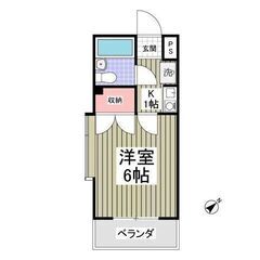 😍初期費用5万円パック⭐️フリーレント1ヶ月！🔶コンビニ徒歩4分...