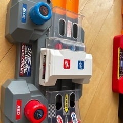 トミカスピードウェイ 実況サウンド!デジタルアクセルサーキット（お値下げします）の画像
