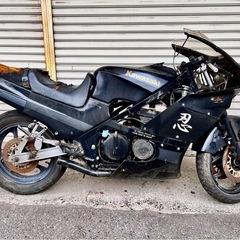 【最終値下げ】Kawasaki GPZ400R ZX400D 部品取り　書類×　ジャンク　 FX400R 旧車　4発の画像
