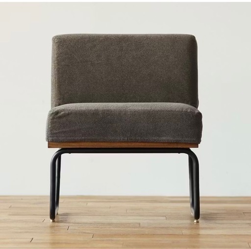 ReCENO WIRY1人掛けソファ(グレージュ)