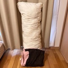 ニトリ　抱き枕 クッション クッションカバー　セット