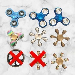 ハンドスピナー❤7個セット　指スピナー　高速回転　大流行　まとめ売り