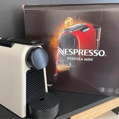 【美品】Nespresso Essenza Mini ホワイトコ...