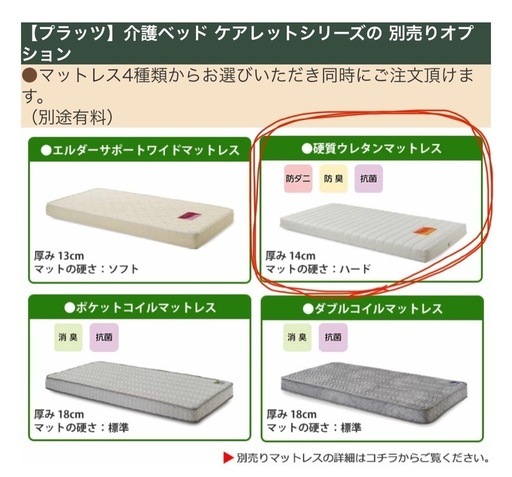 【お取引中】新品　定価15万円　【Platz プラッツ】電動ベッド ケアレットシンプリー　ベッド　介護ベッド
