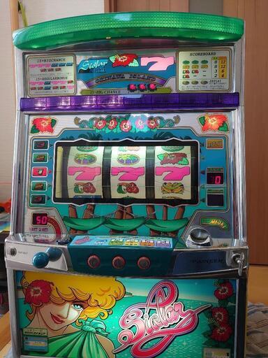 中古スロット実機  シオラー30 B物  家庭用メダル不要装置他部品付き