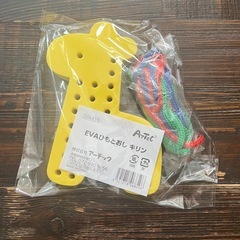 新品未使用★知育　紐通し、パタパタぺんぎんレースセットの画像