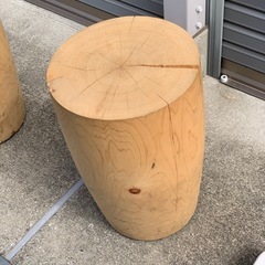 丸太椅子の中古が安い！激安で譲ります・無料であげます｜ジモティー