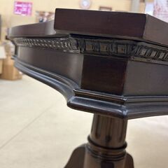 ダイニングテーブル アメリカ輸入家具 大型 伸長式 展示中古品の画像