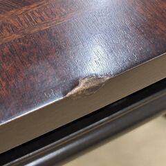 ダイニングテーブル アメリカ輸入家具 大型 伸長式 展示中古品の画像