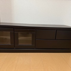 【最終値下げ】ニトリ　テレビ台　120 ダークブラウン　ローボード