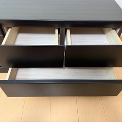 【最終値下げ】ニトリ　テレビ台　120 ダークブラウン　ローボードの画像