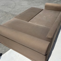 IKEA 4人掛けソファ　ベッドソファの画像