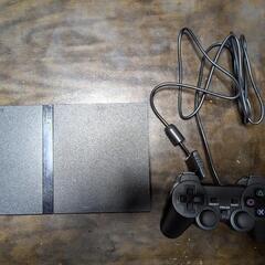 PlayStation 2 SCPH-70000 本体 コントローラー付きの画像