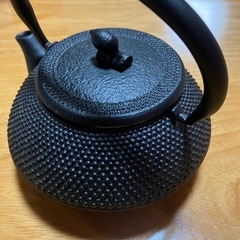 予定者決定致しました　南部鉄瓶　
