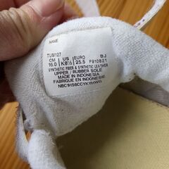 アシックス　スニーカー16センチ　上履き　セレモニーの画像