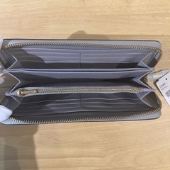 コーチ　アコーディオングレー長財布A①【新品未使用】の画像