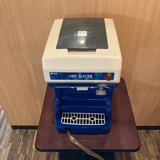 キューブアイスかき氷機