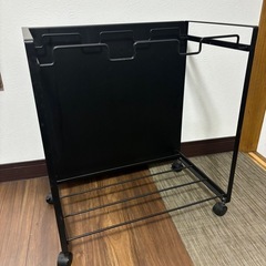 山崎実業(Yamazaki) 目隠し分別ダストワゴン  タワー(tower) の画像