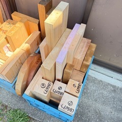 木材大小いろいろ ヒノキ他の画像
