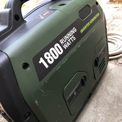 ガソリンエンジン発電機 ガスも可能◎