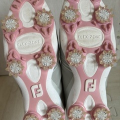 【1回のみ使用】FOOT JOY ゴルフシューズ　レディース の画像