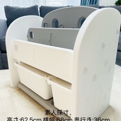doridori ifam ブックシェルフ 絵本棚 玩具収納箱