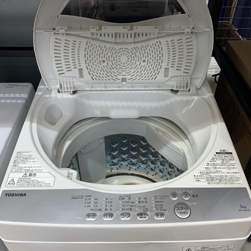 TOSHIBA 全自動洗濯機　AW-5G6