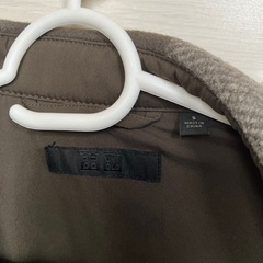 【ユニクロ】美品 チェックジャケット アウター 服の画像