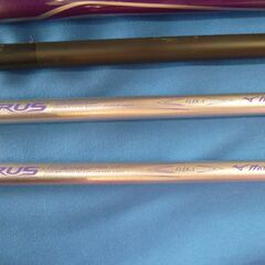 ゴルフセットまとめ売り/オノフキャディーバッグ2点/アクセルアイアン/プロギア/ミズノEURUSドライバー等★中古品・現状渡しの画像