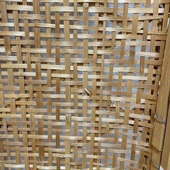 「お話し中」大きな手仕事ざる　梅干し　干し野菜　ディスプレイの画像