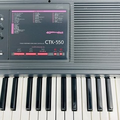 CASIO カシオ CTK-550 電子キーボード　61鍵盤　の画像