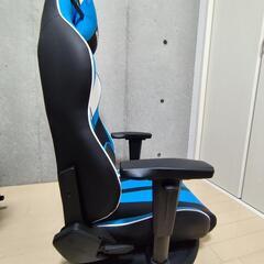 【取引中】【5月11日まで】AKRacing ゲーミング 座椅子 ブルー 青 極坐(ぎょくざ)V2の画像