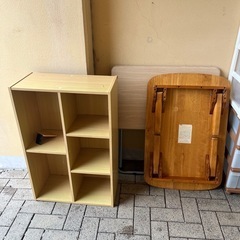 受付終了　
棚、机とか色々