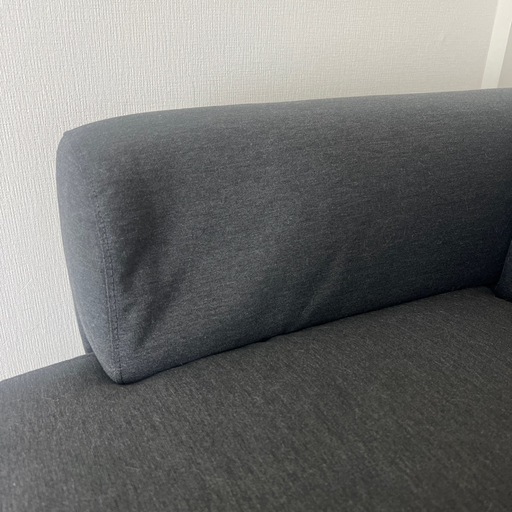 お値引き中?【 IKEA - 人気商品-】HEMLINGBY -ヘムリングビー- 2人掛けソファ クニーサ ダークグレー 145 cm