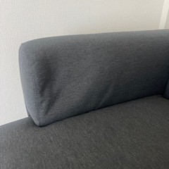 お値引き中💰【 IKEA - 人気商品-】HEMLINGBY -ヘムリングビー- 2人掛けソファ クニーサ ダークグレー 145 cm (704.343.68)の画像