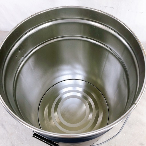 ペール缶 スツール 収納 イス 椅子（ペール缶収納スツール2個