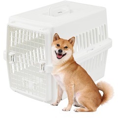 クレート ペット 犬 白 キャリー
