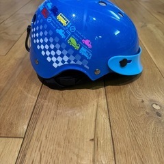 ＜新品同様＞ブリヂストン・幼児用ヘルメット・ライトブルー・ サイズ46-52cm・1500円の画像