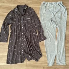 マタニティパジャマ　上下セット　産前産後の画像
