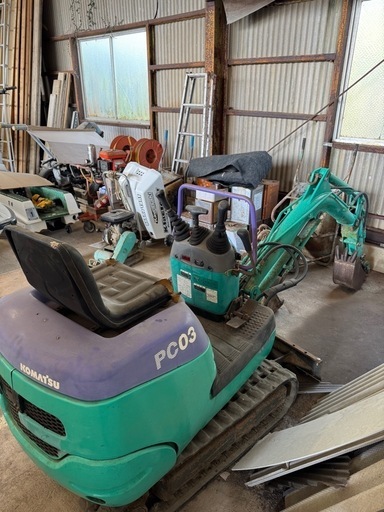 (取引中)KOMATSU PC03ブレーカー付