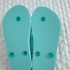 ビーチサンダル すみっコぐらし 18センチ　ブルー プール 海 川の画像