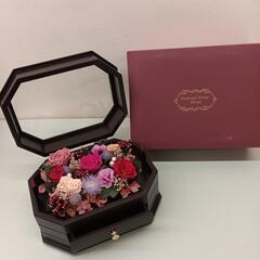 25＊2135　美品　オルゴール付きジュエリーボックス　ブリザー...