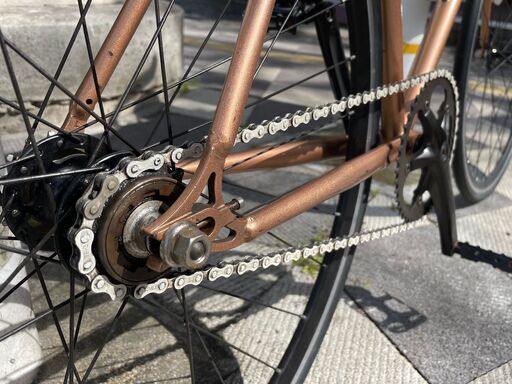 *中古自転車* シングルスピード ブルホーン ピスト フィクスド メッセンジャー