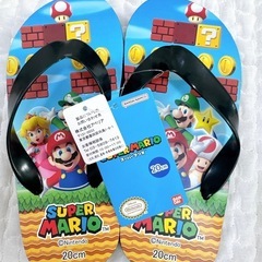 新品　未使用　スーパーマリオサンダル 20cm マリオ　サンダル　20 男の子の画像