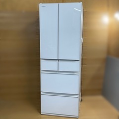 67【冷凍冷蔵庫】HITACHI　520L R-HW52K(XW)型