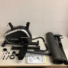 伊勢崎【現状品】gi4-2 ALINCO FITNESS エアロマグネティックバイク4022 AFD4022 フィットネスバイク 屋内運動 ダイエット の画像